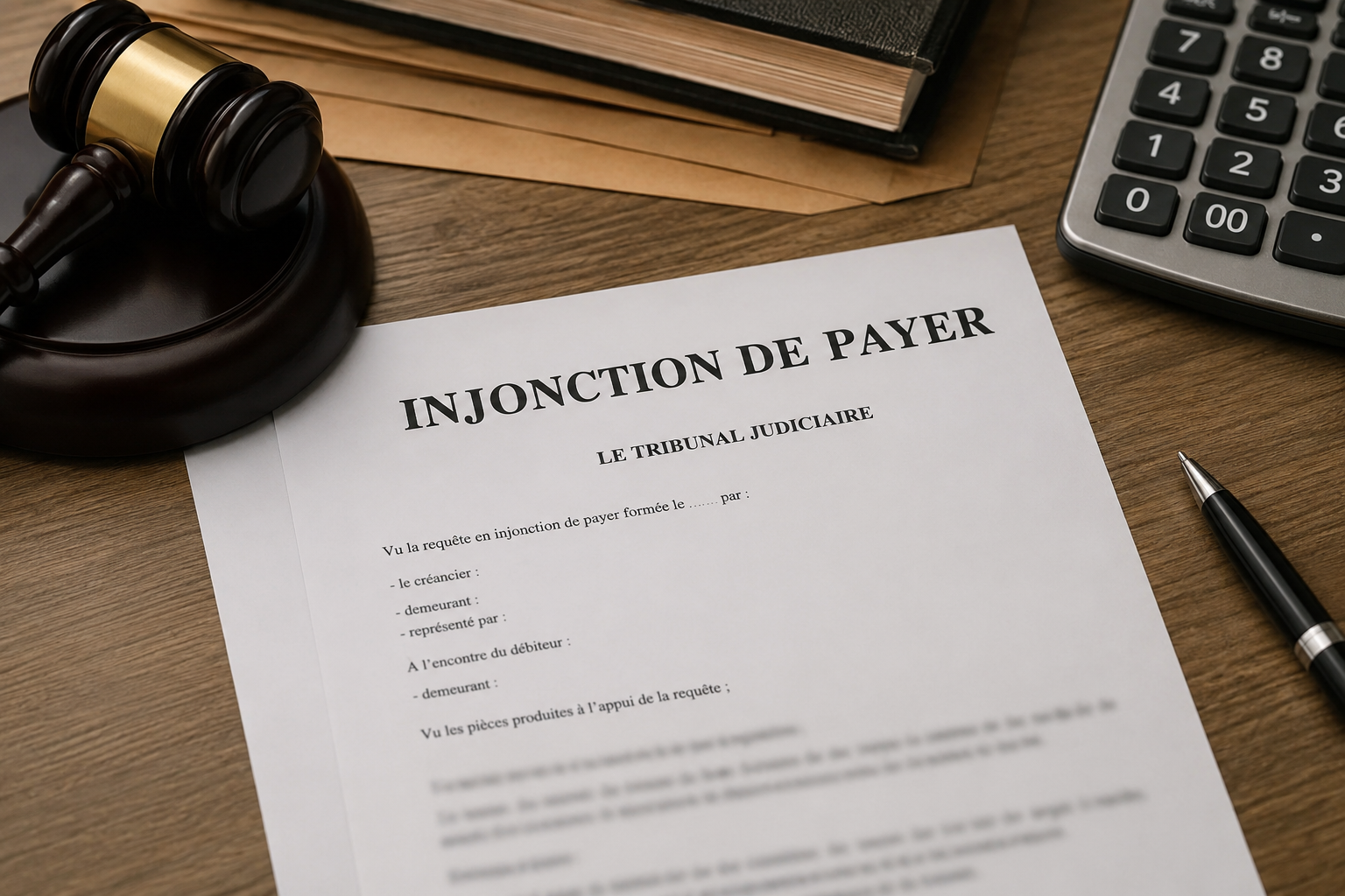 L'injonction de payer : procedure express, resultat certain